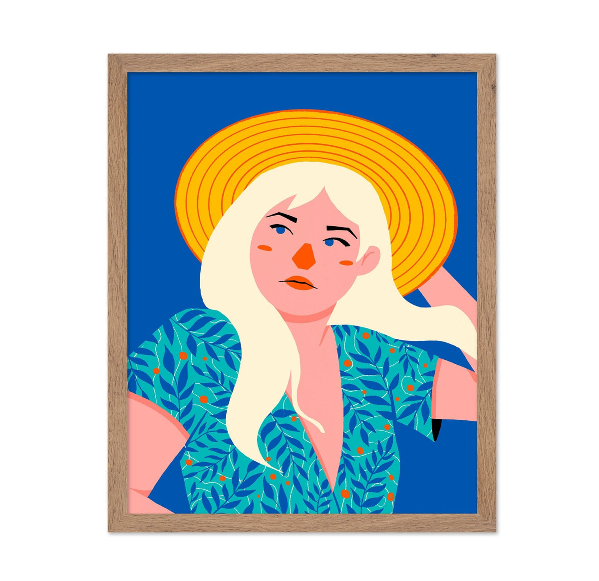 Summer Hat Portrait