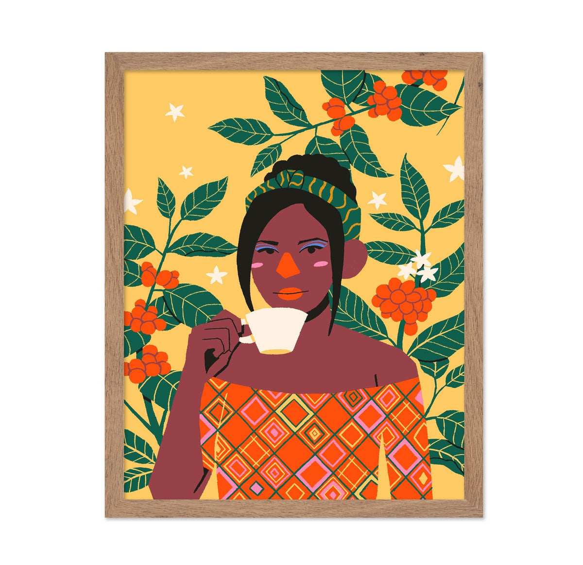 Coffee Garden Portrait