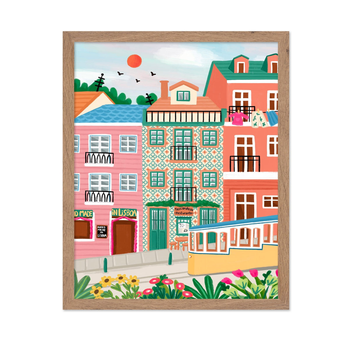 Lisbon Tram Street No3