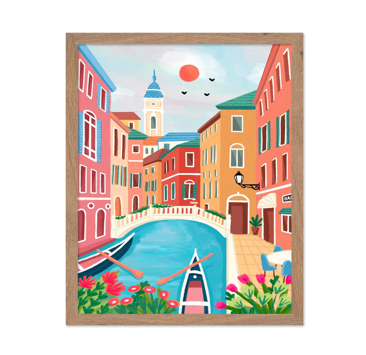 Venice Canal Sunrise