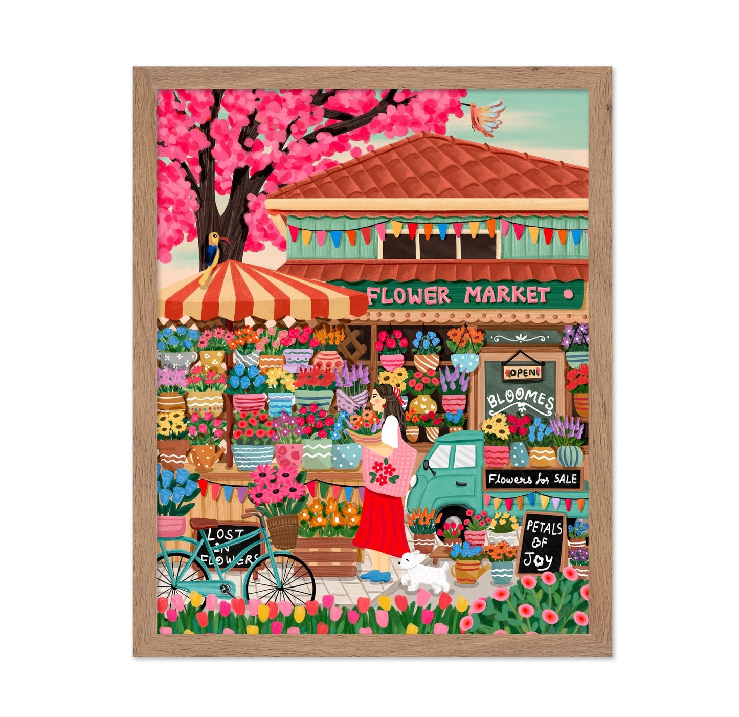 Blooming Flower Market