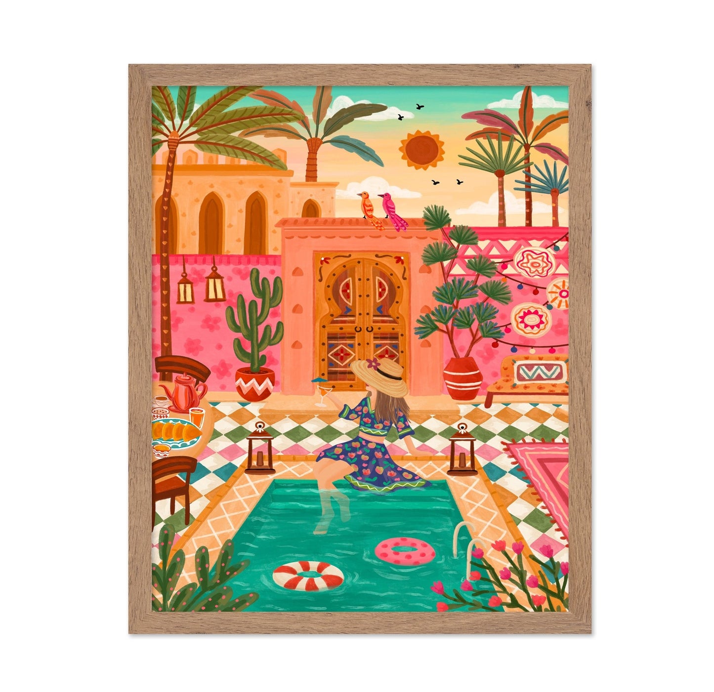 Moroccan Pool Retreat