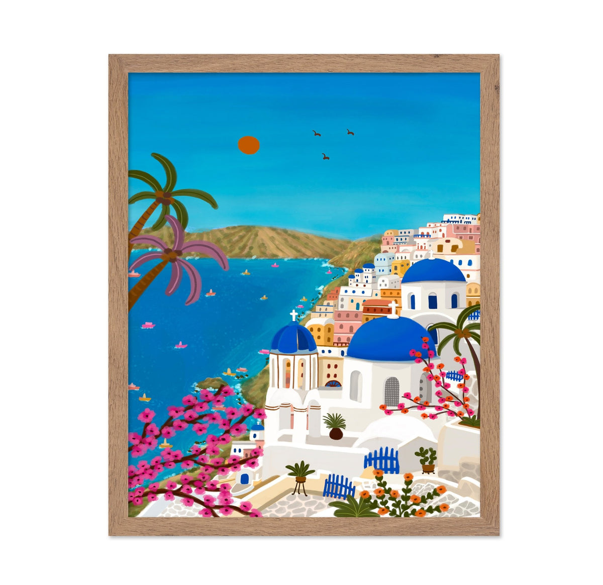 Santorini Coastal Dream