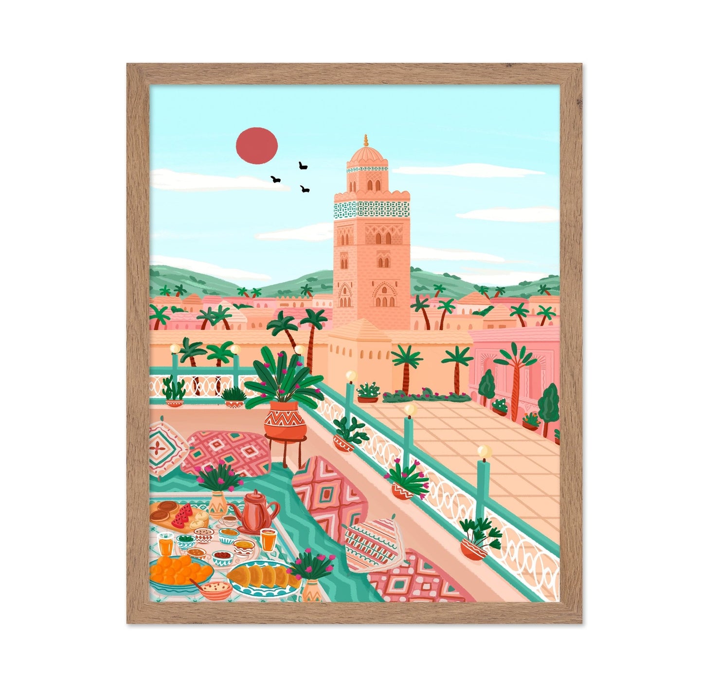 Moroccan Terrace Morning