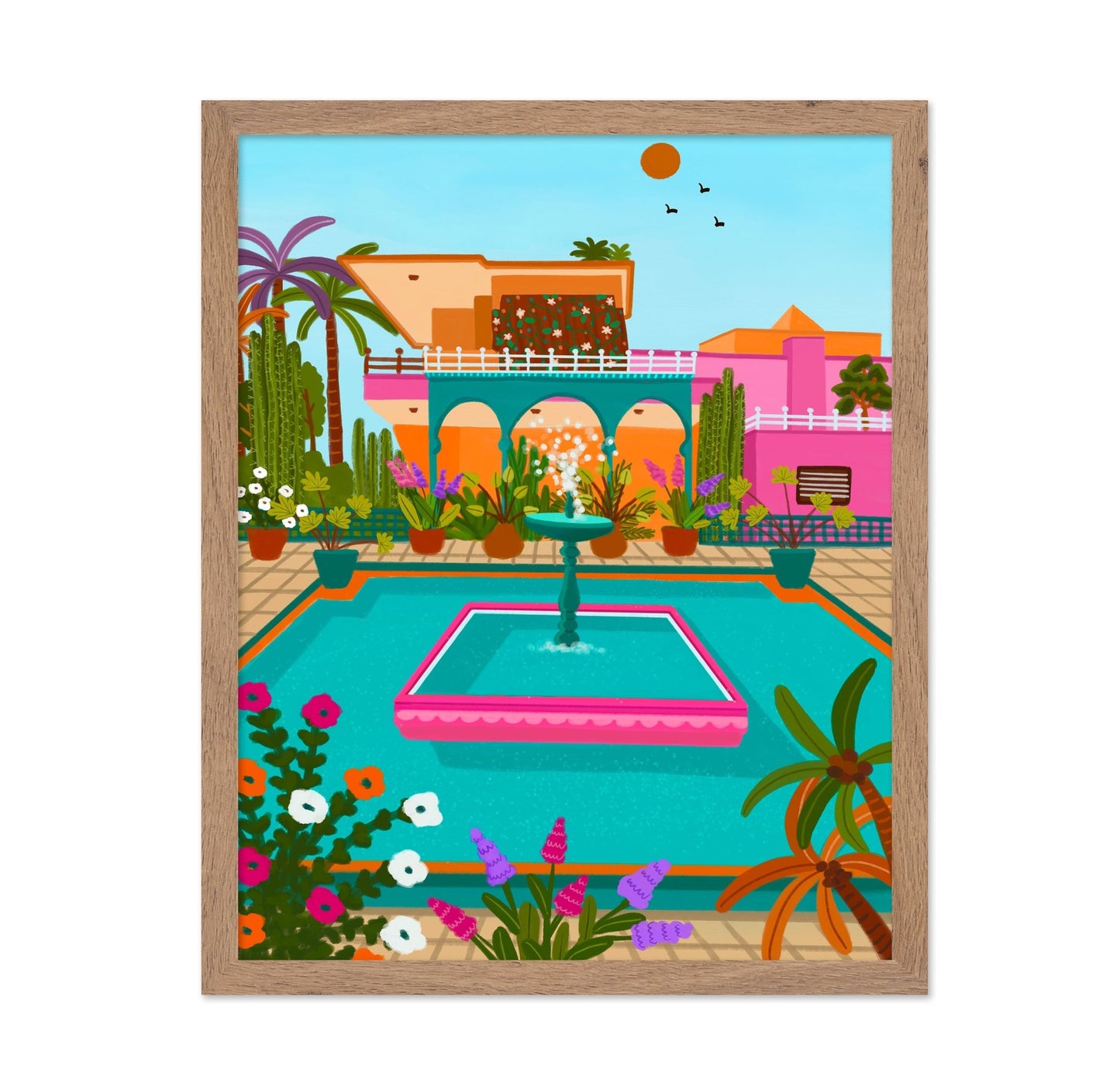 Colorful Garden Oasis
