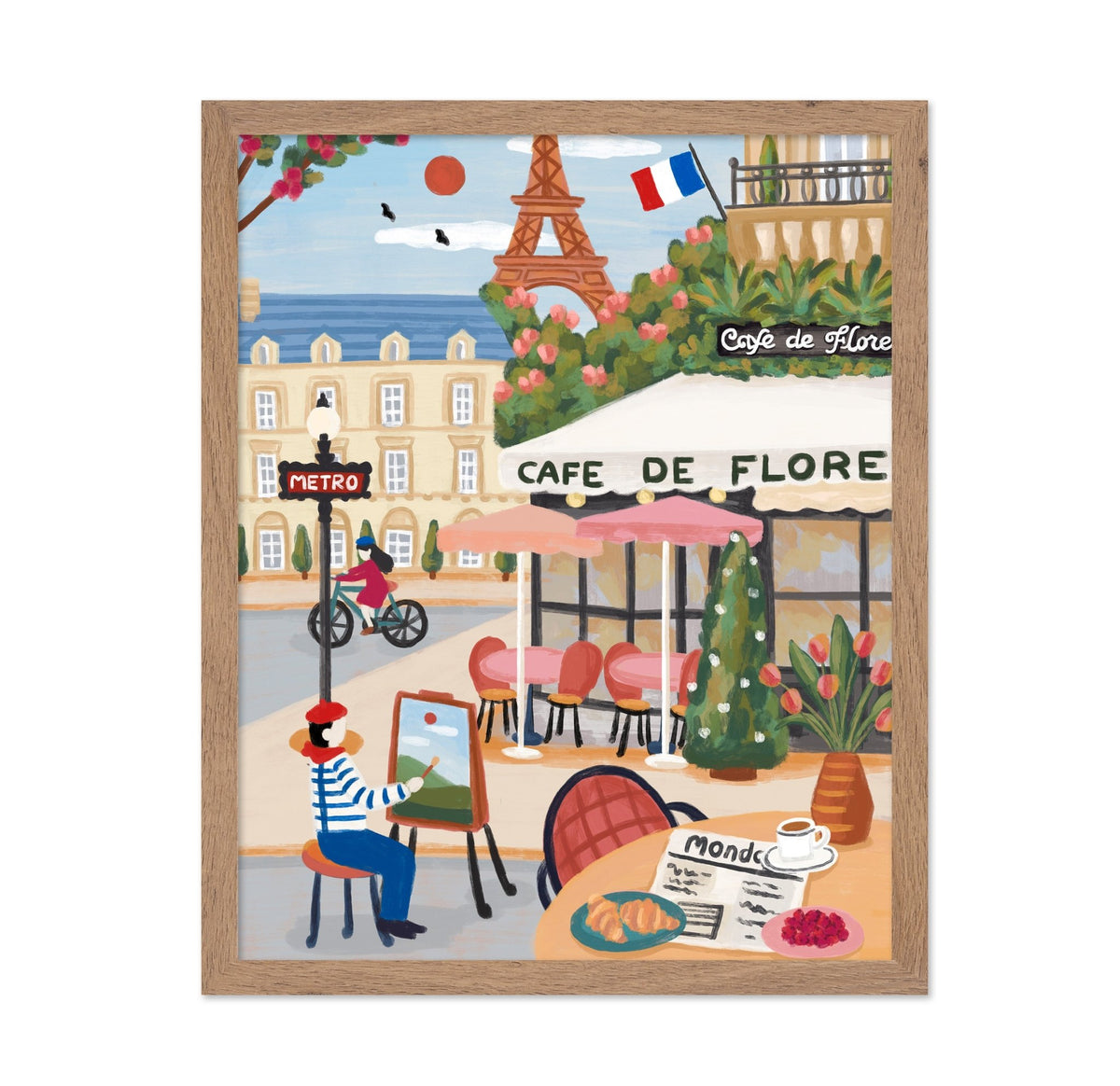 Paris Cafe Scene No3