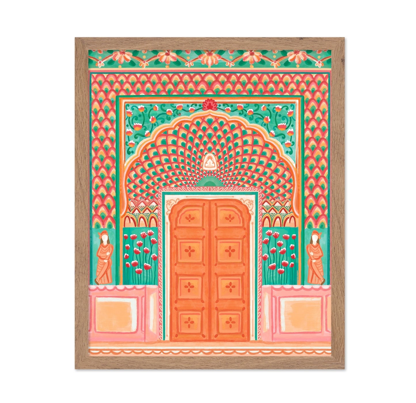 Ornate Lotus Entrance
