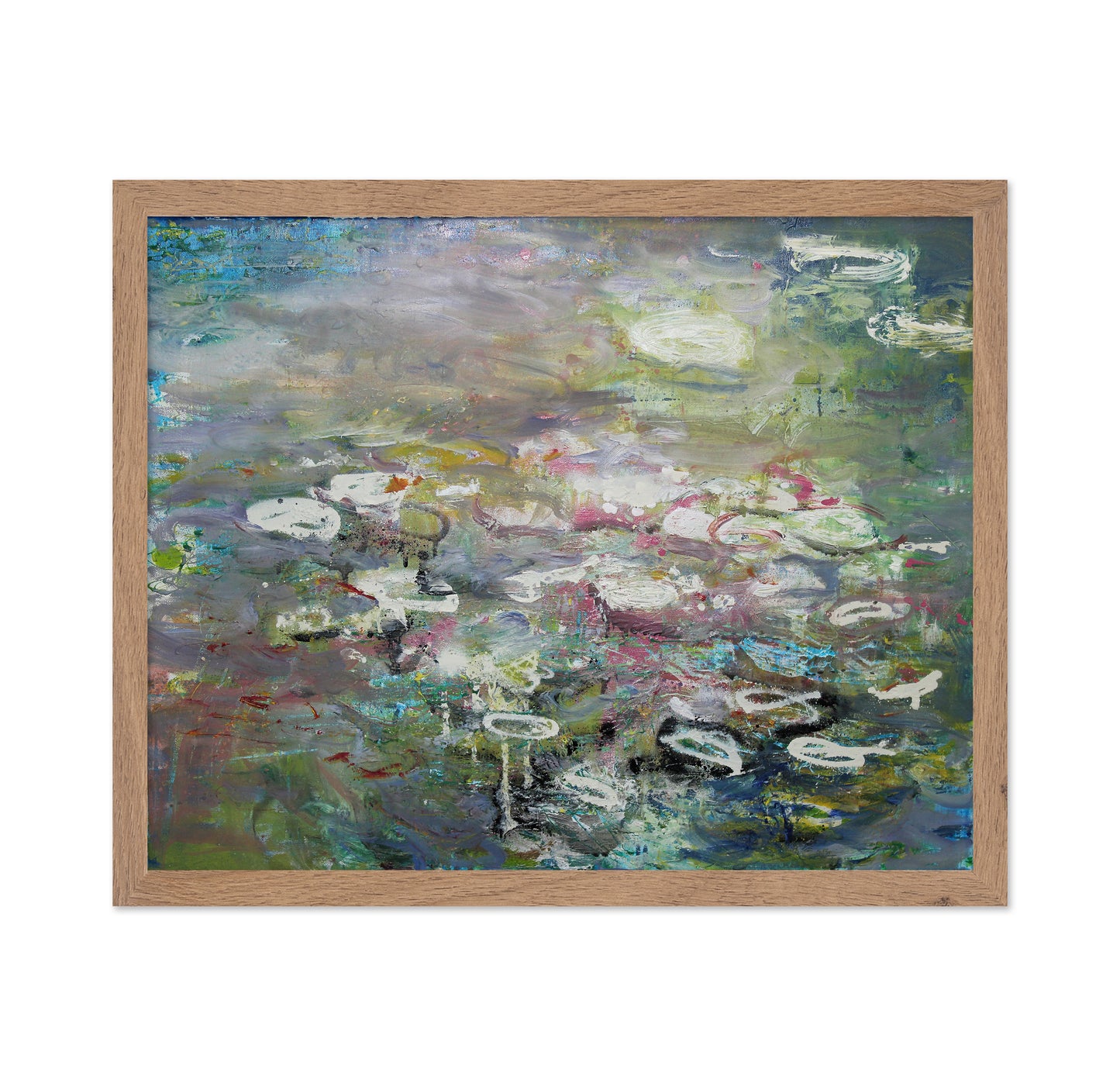 Ethereal Lily Reflections