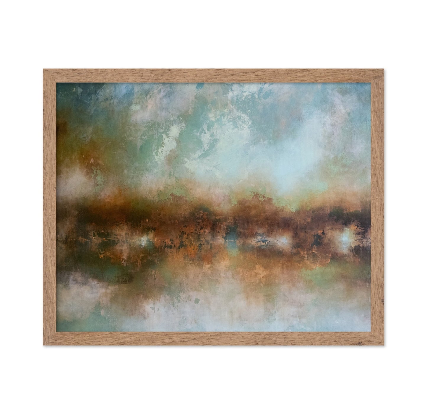 Misty Abstract Tower