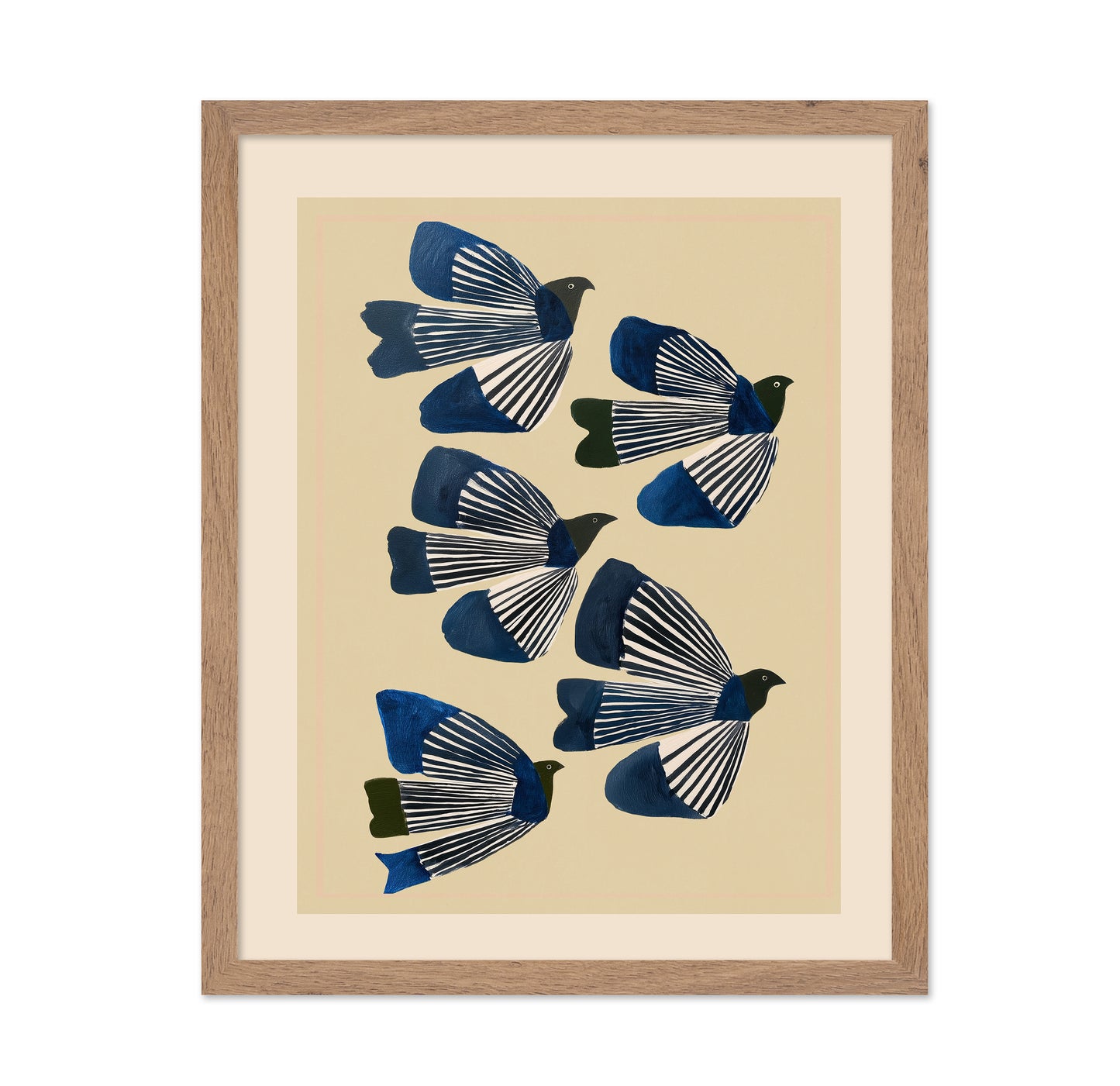 Blue Winged Birds