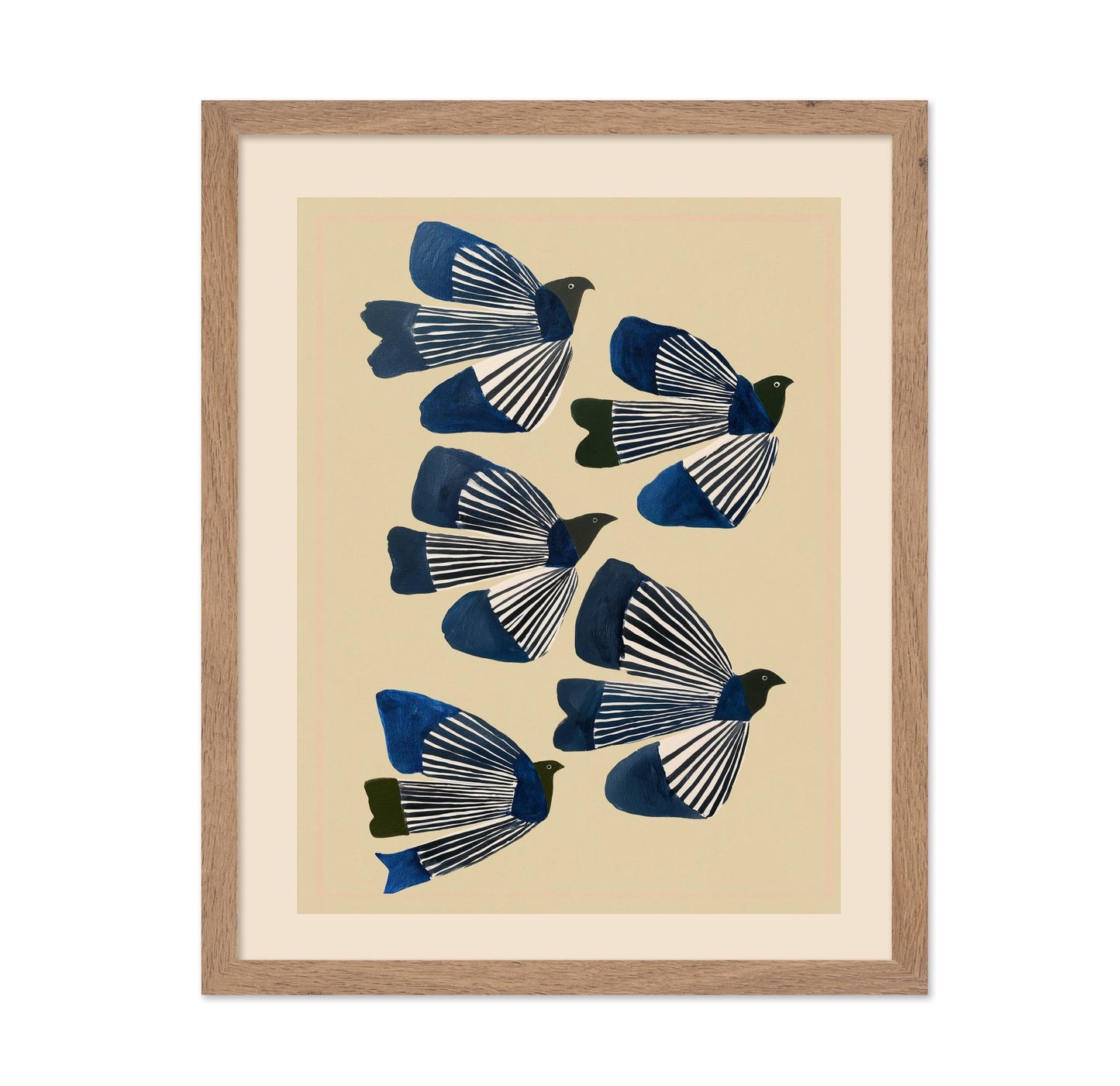 Blue Winged Birds