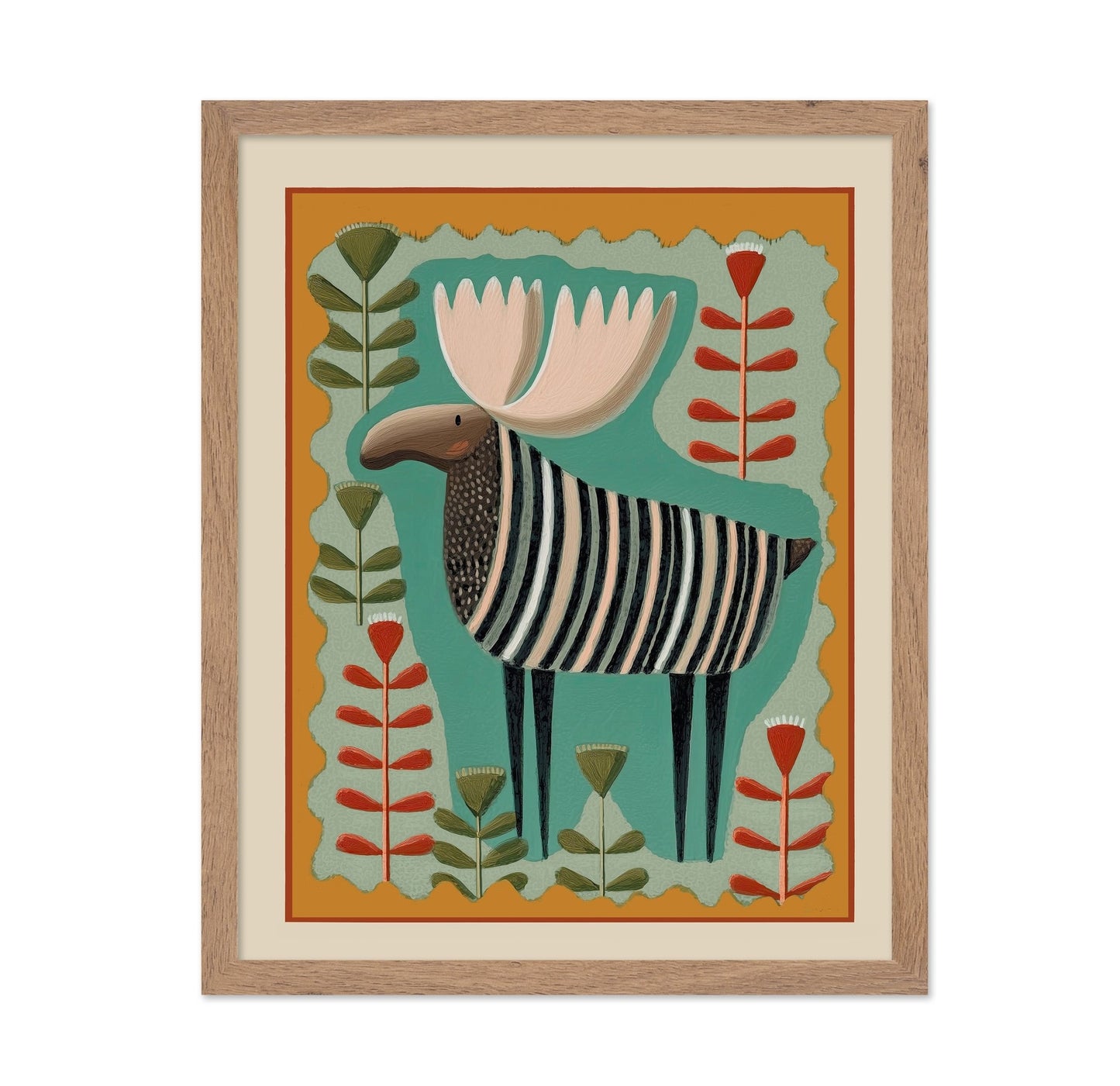 Folk Moose Forest