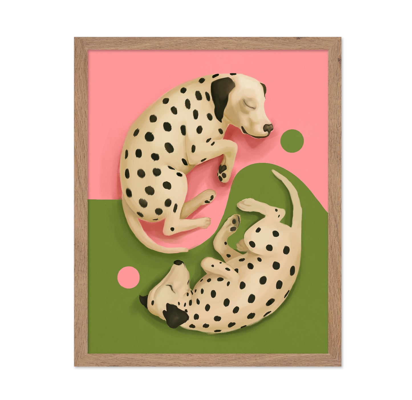 Dalmatian Yin Yang