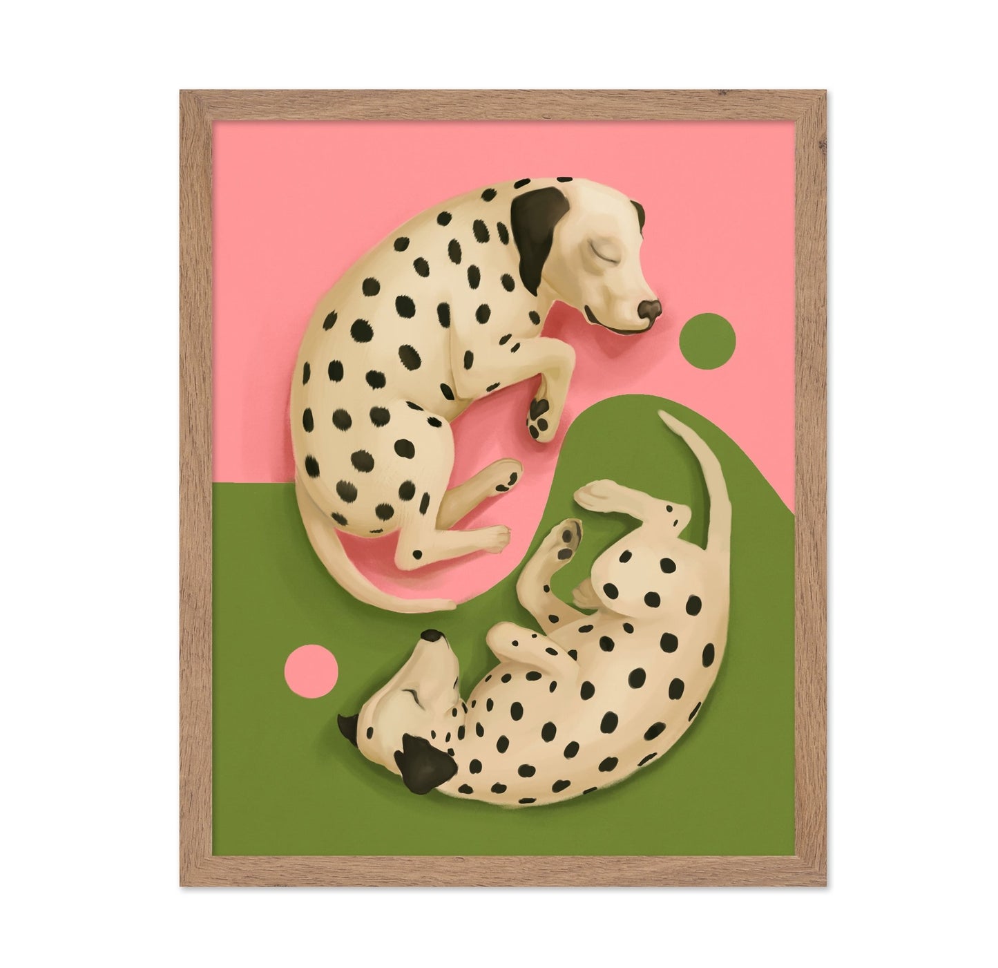 Dalmatian Yin Yang