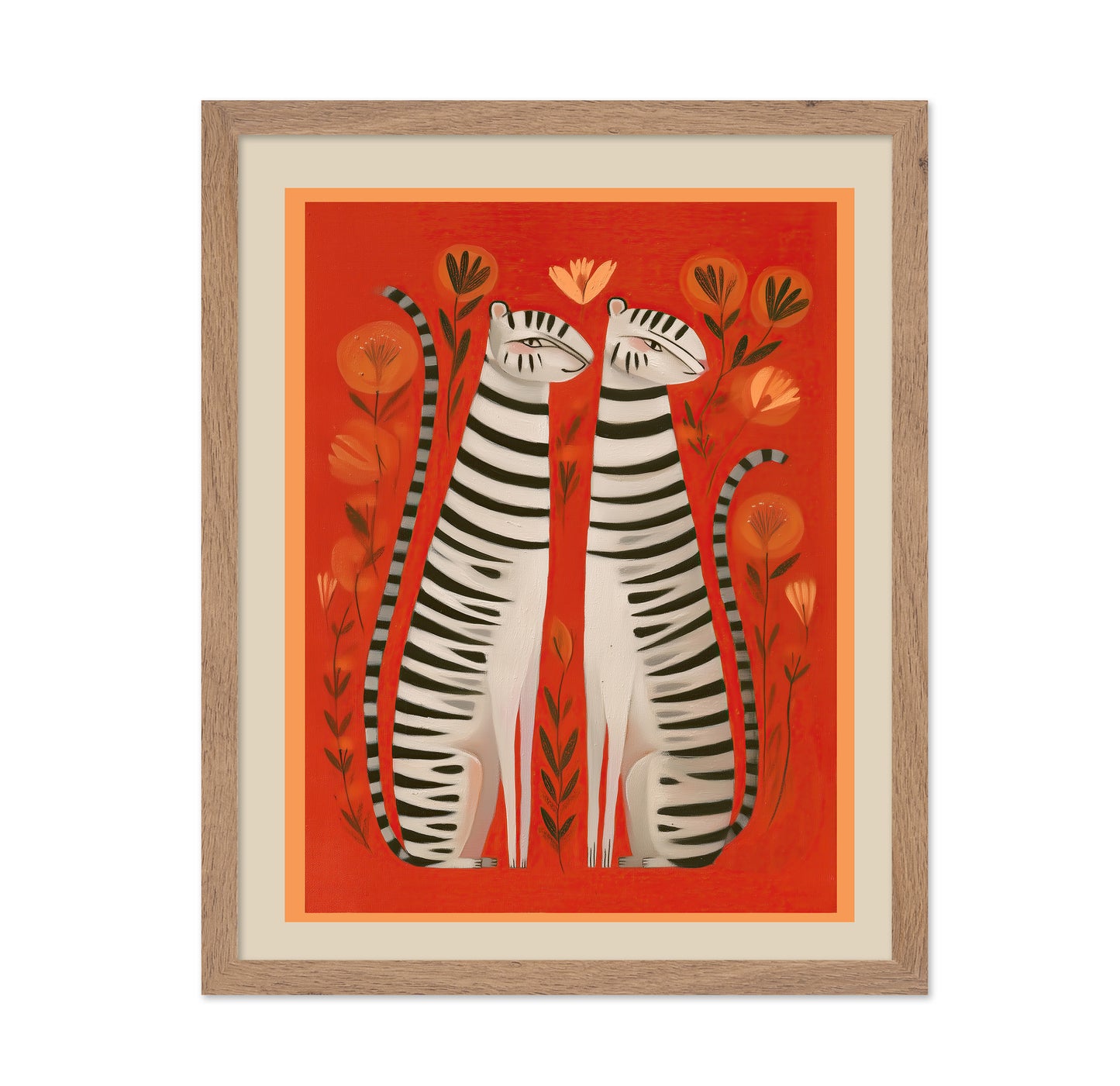 Striped Cat Duo
