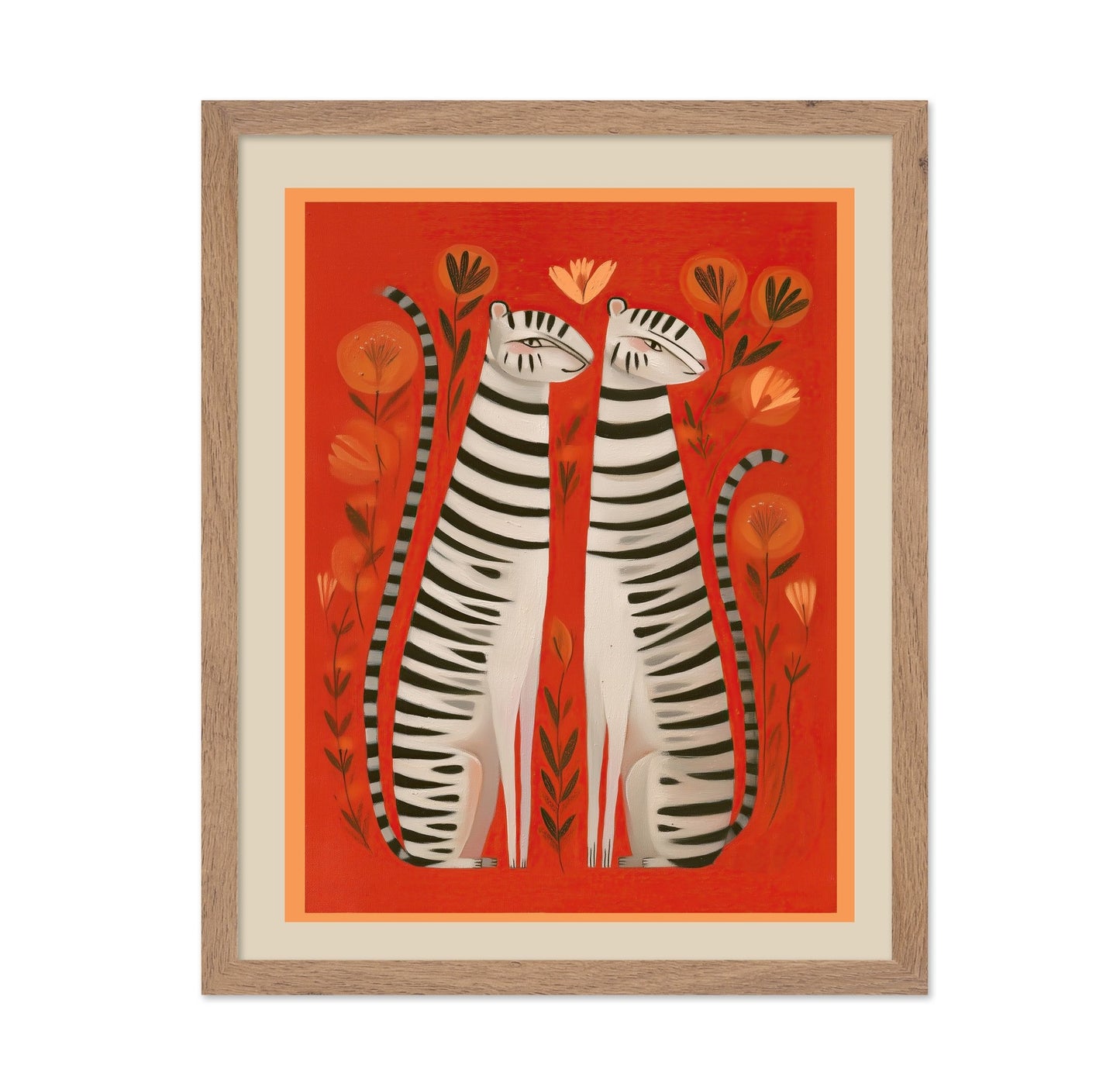 Striped Cat Duo