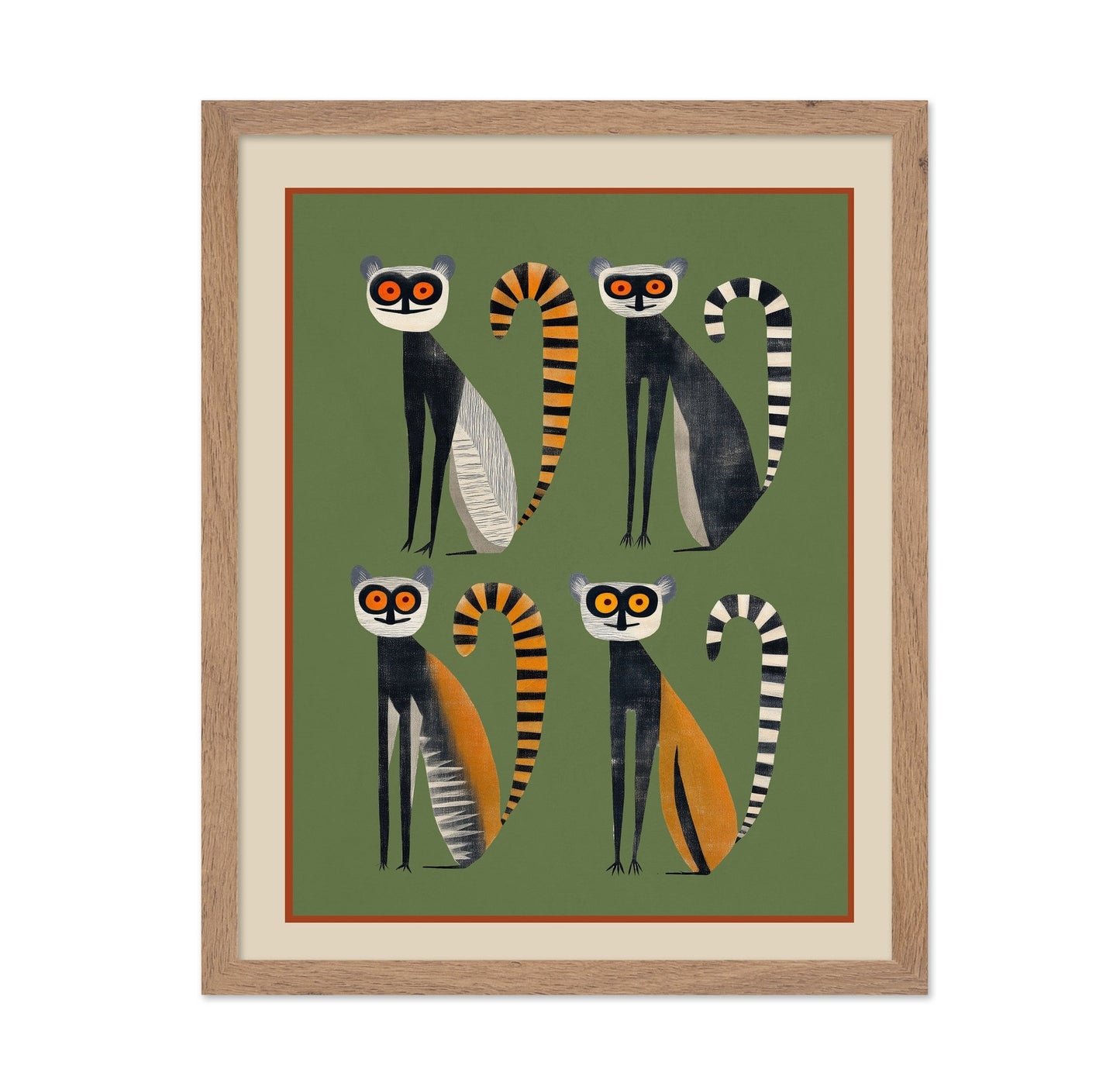 Striped Lemur Quartet