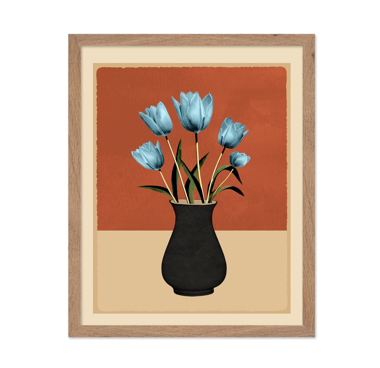 Blue Tulip Arrangement