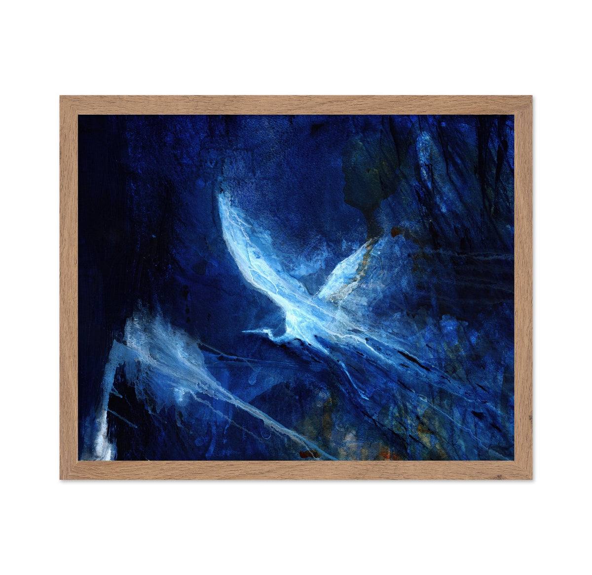Ethereal Blue Heron