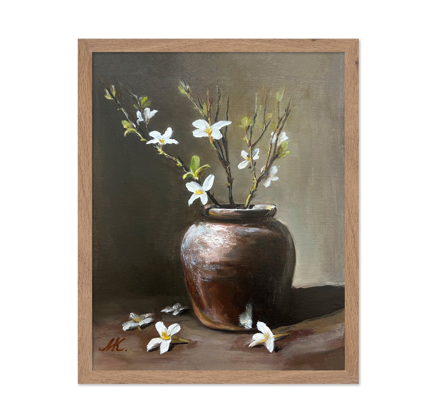 White Blossom Still Life
