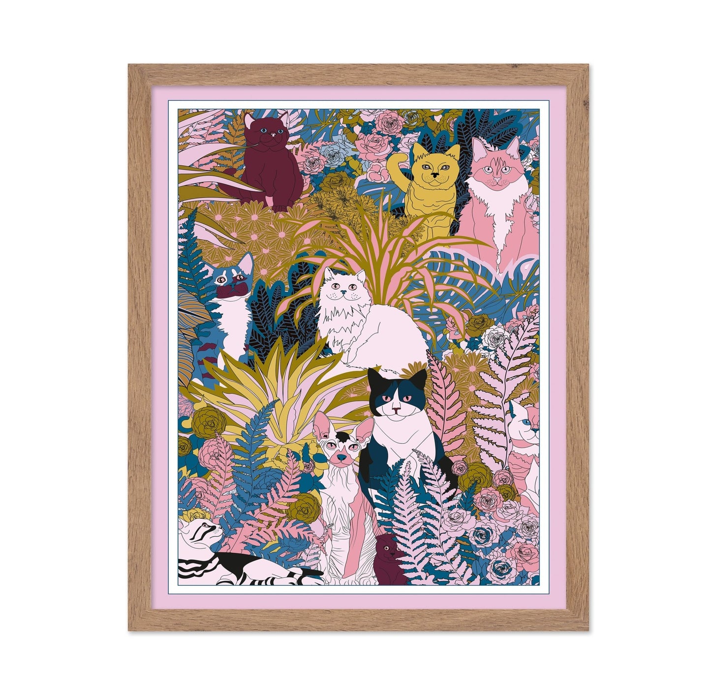Botanical Cat Garden