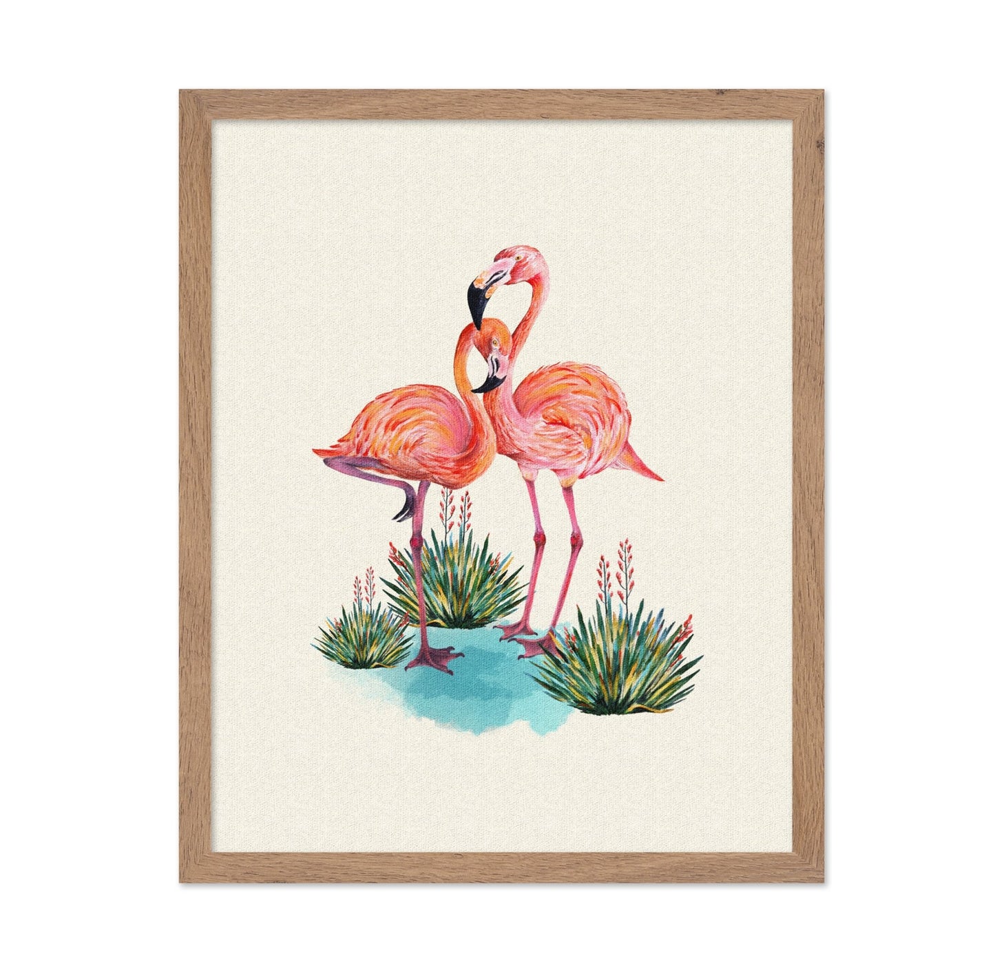 Flamingo Pair