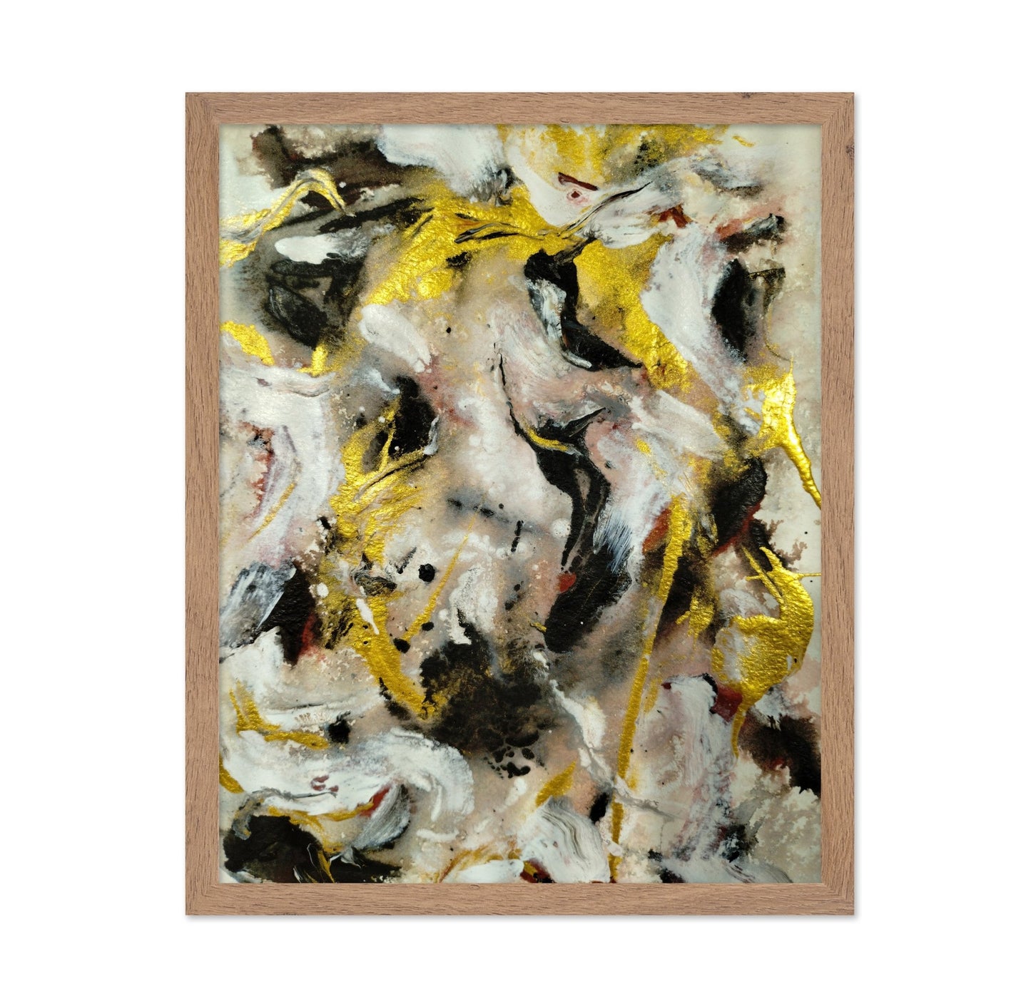 Golden Marble Flow