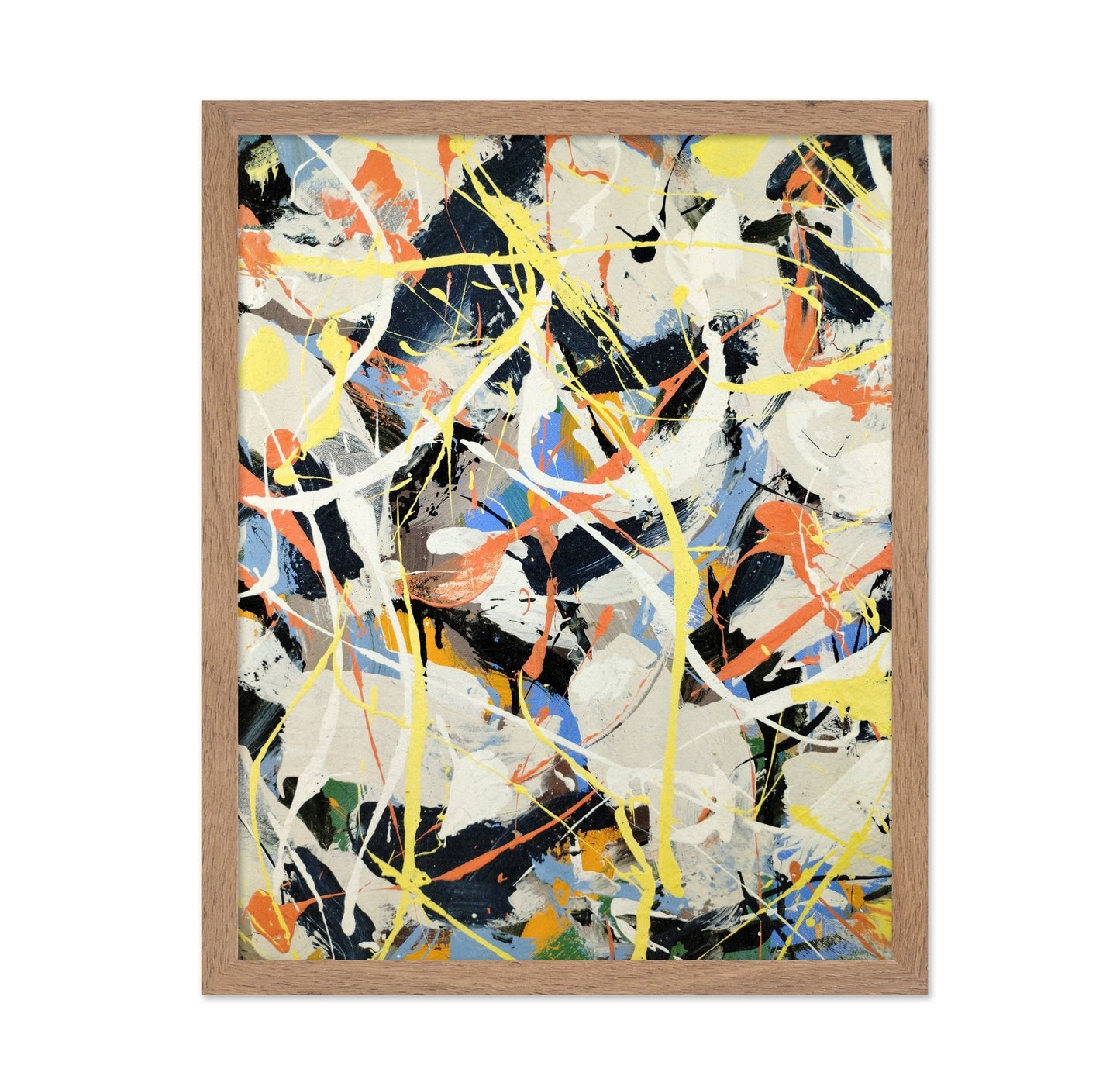 Energetic Color Splatter