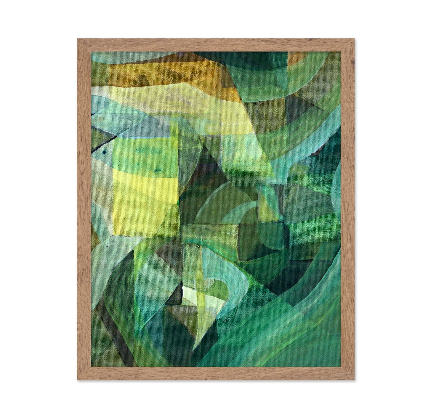 Green Abstract Hills