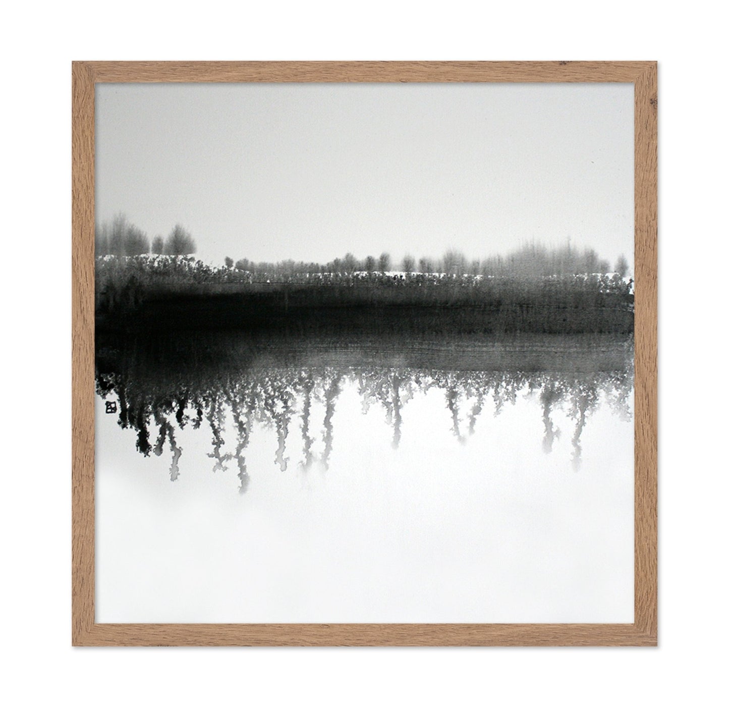 Silent Winter Reflection