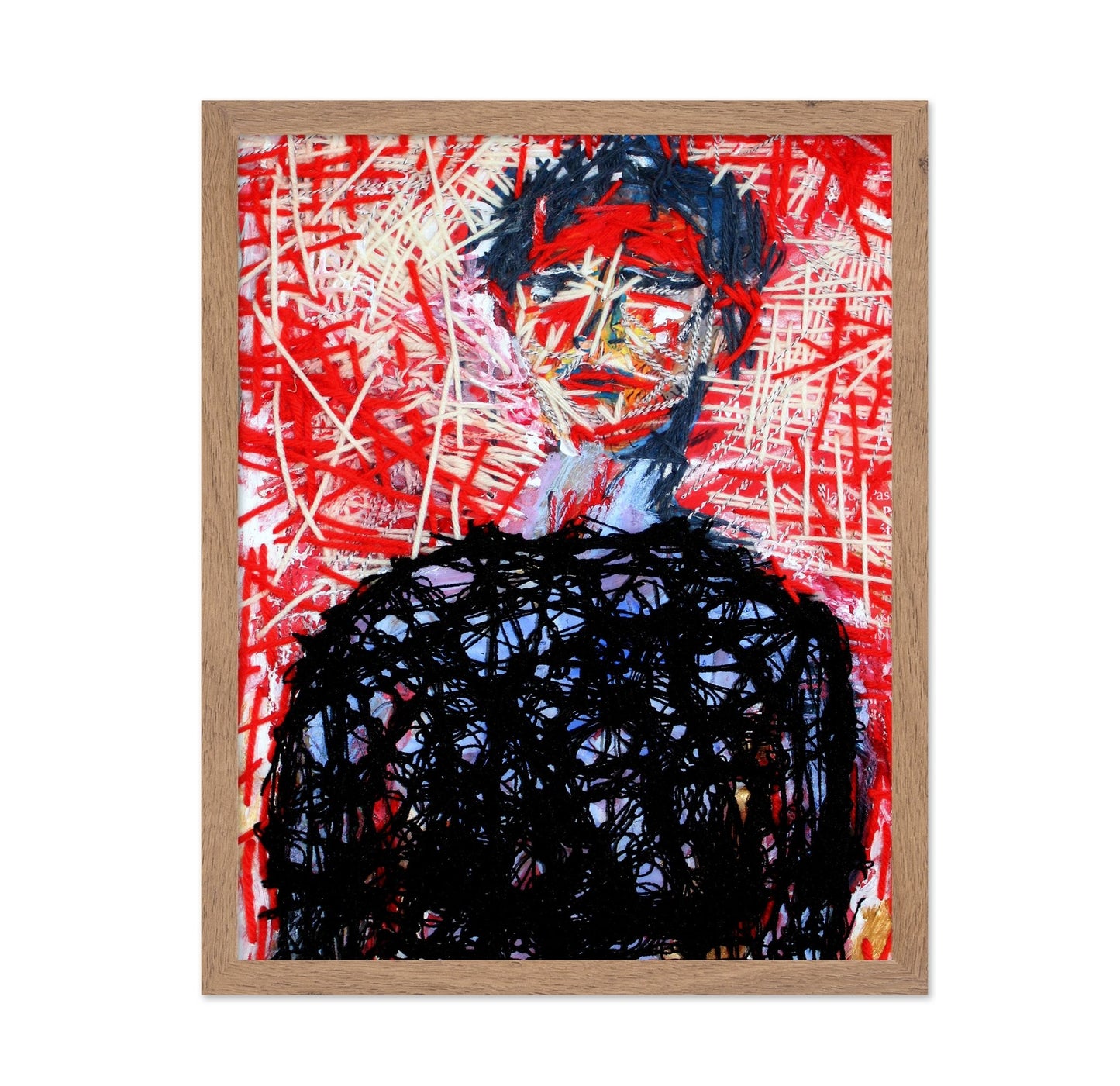 Threaded Portrait Chaos
