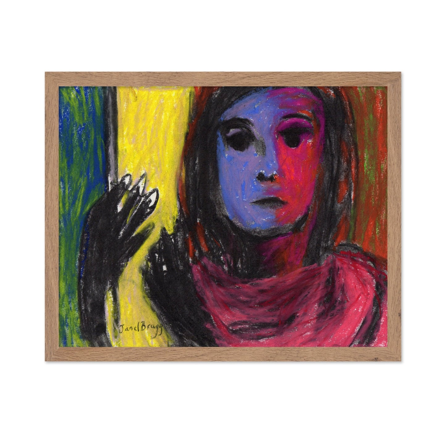 Color Split Portrait No1