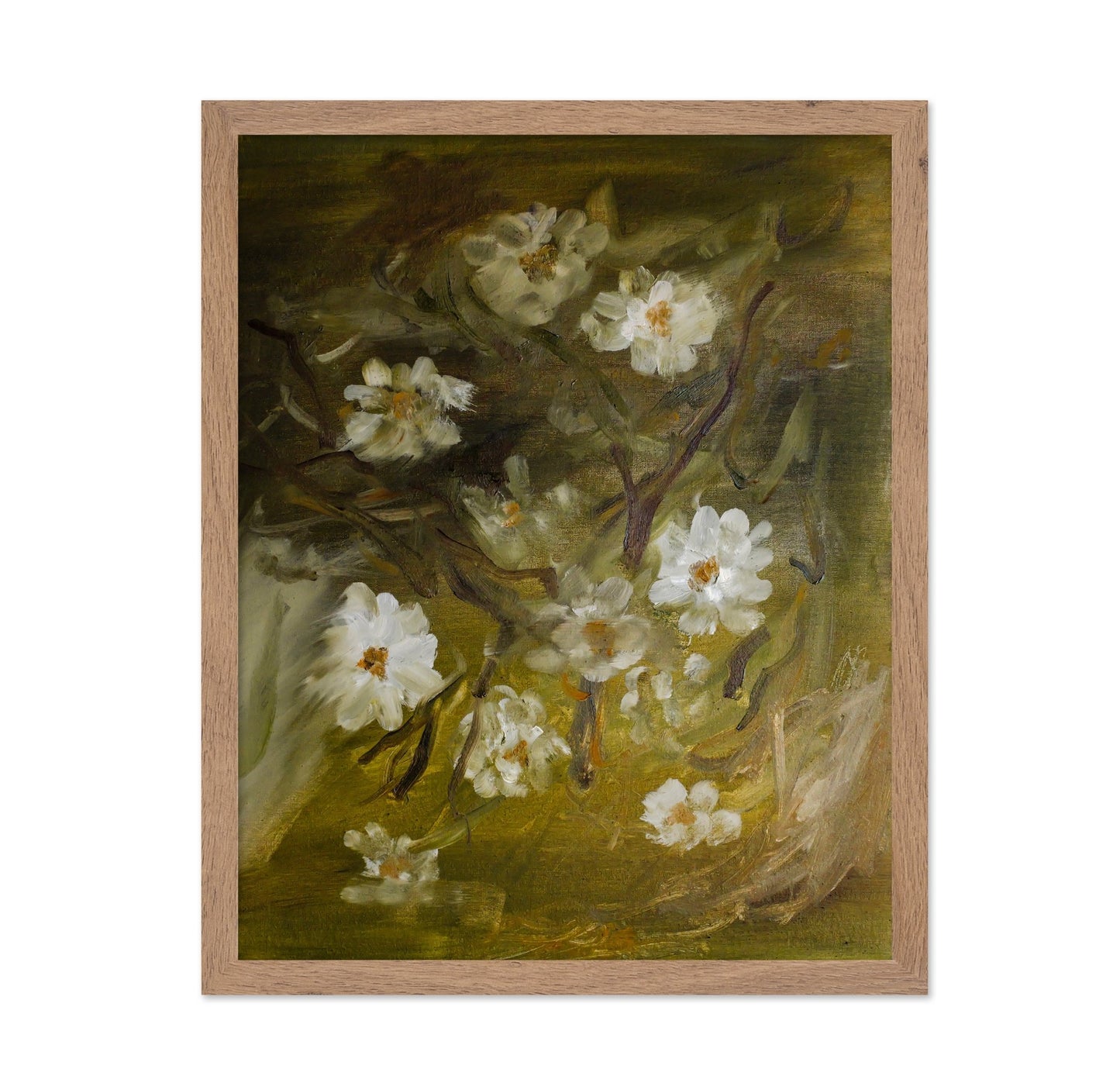 Soft White Blossoms