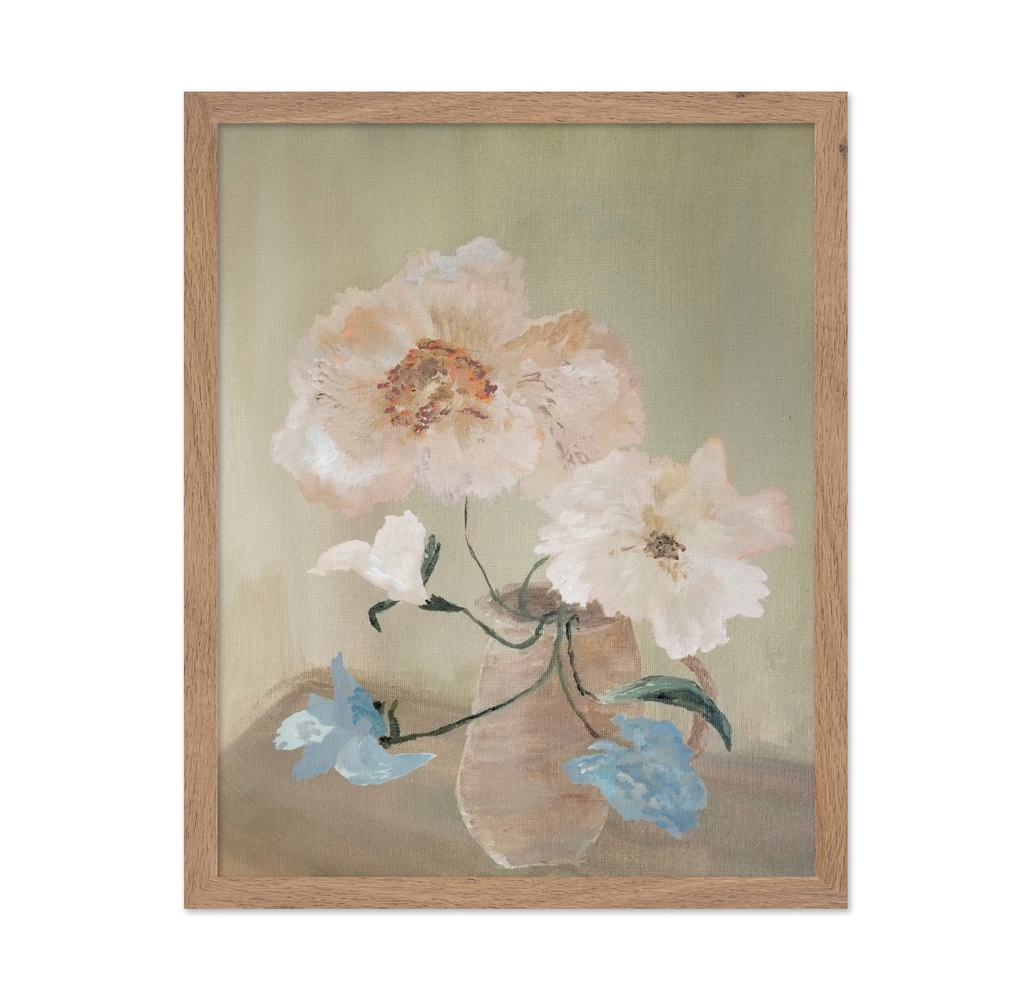 Soft Poppy Still Life