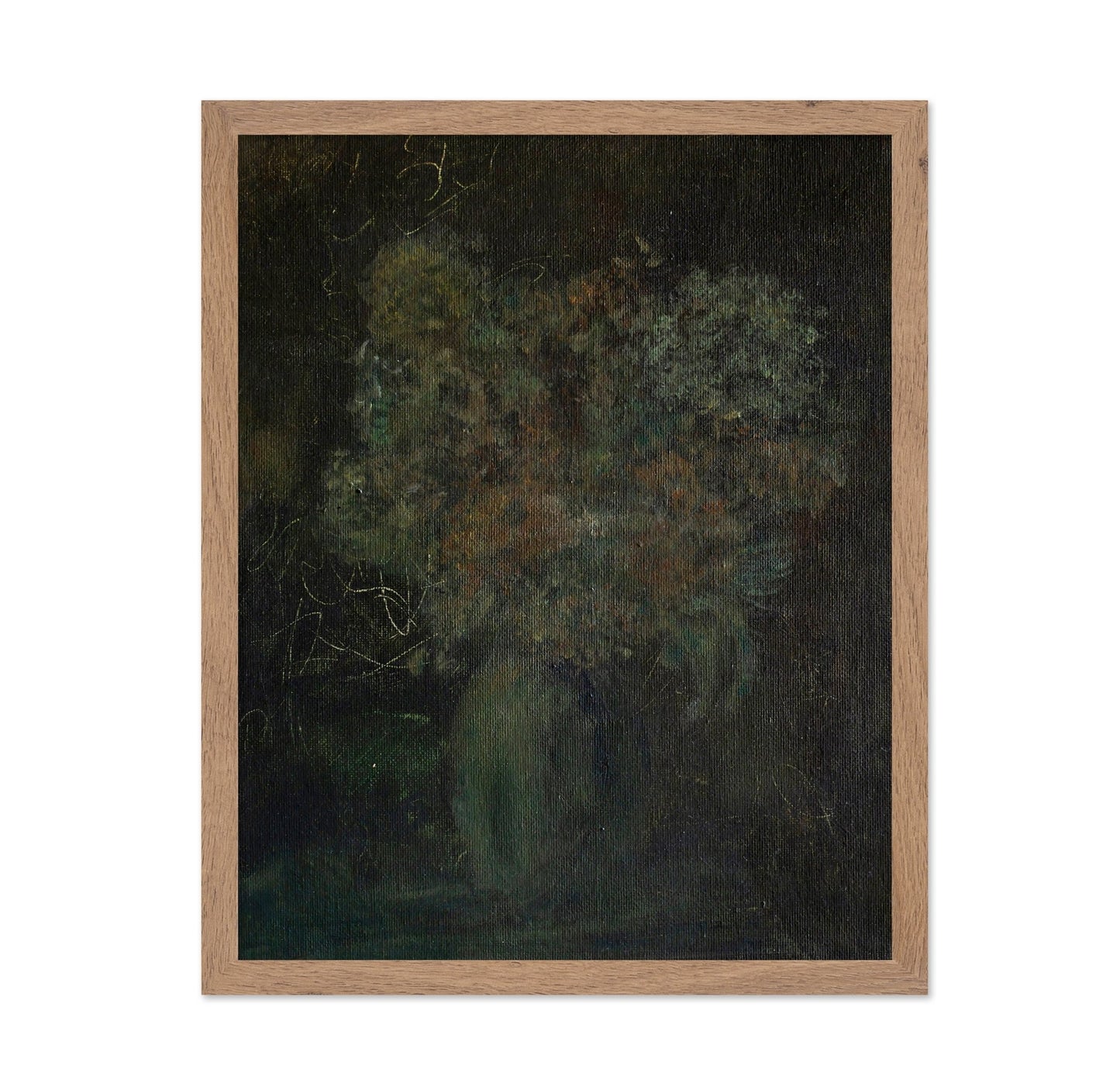 Dark Floral Vase No1