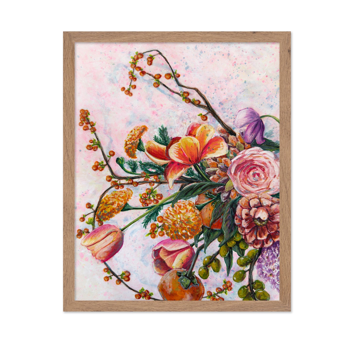 Floral Fruit Bouquet