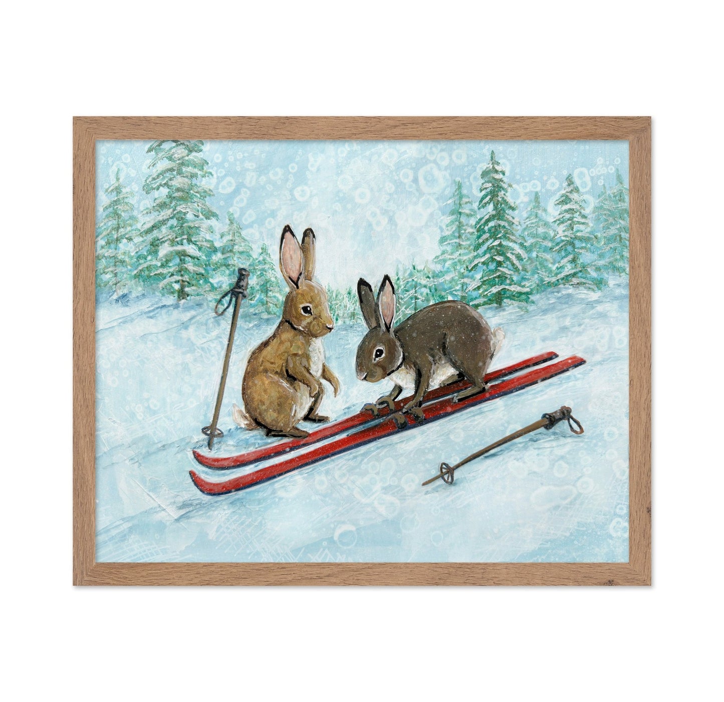 Skiing Rabbits
