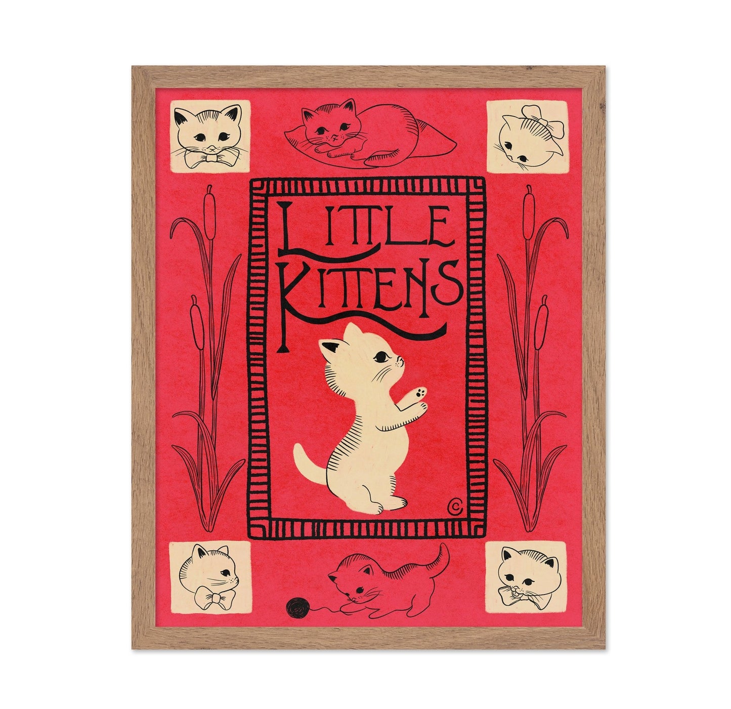Little Kittens Poster
