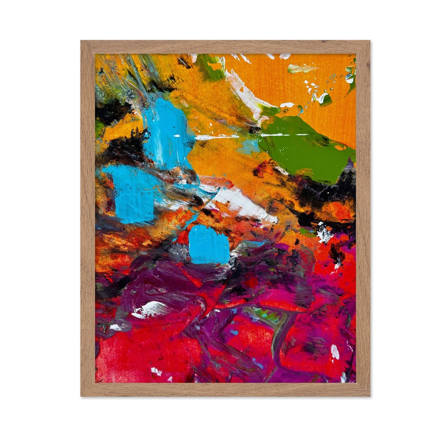Color Burst Abstract No1