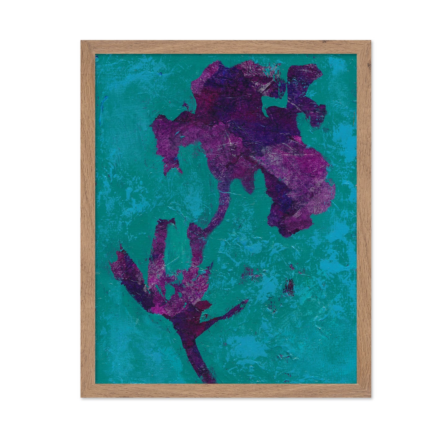 Purple Bloom Abstract