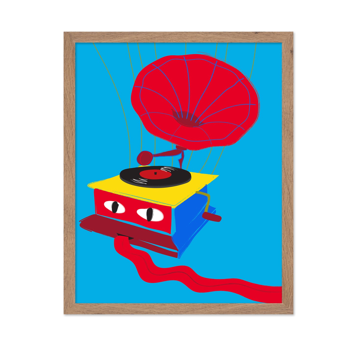 Retro Gramophone Player