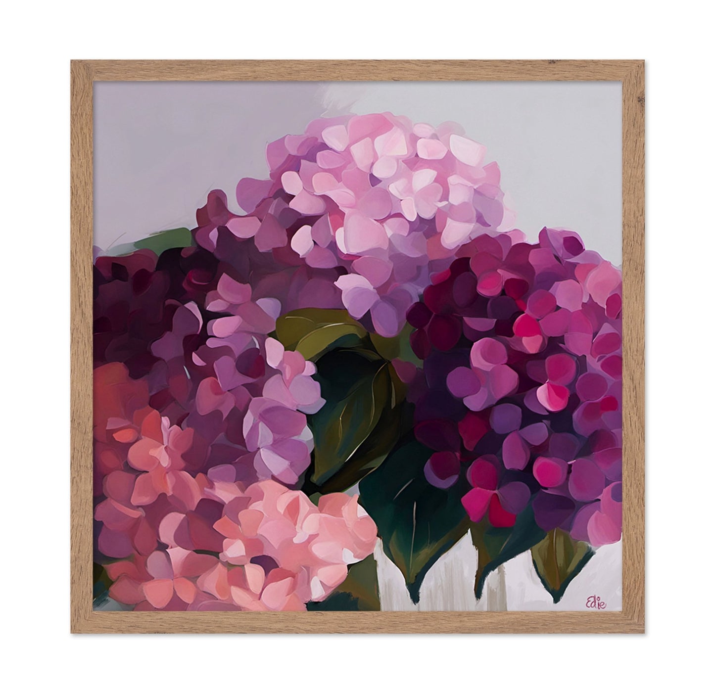 Pink Hydrangea Bloom No2