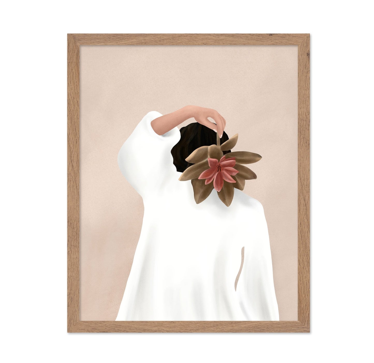 Woman With Flower No3