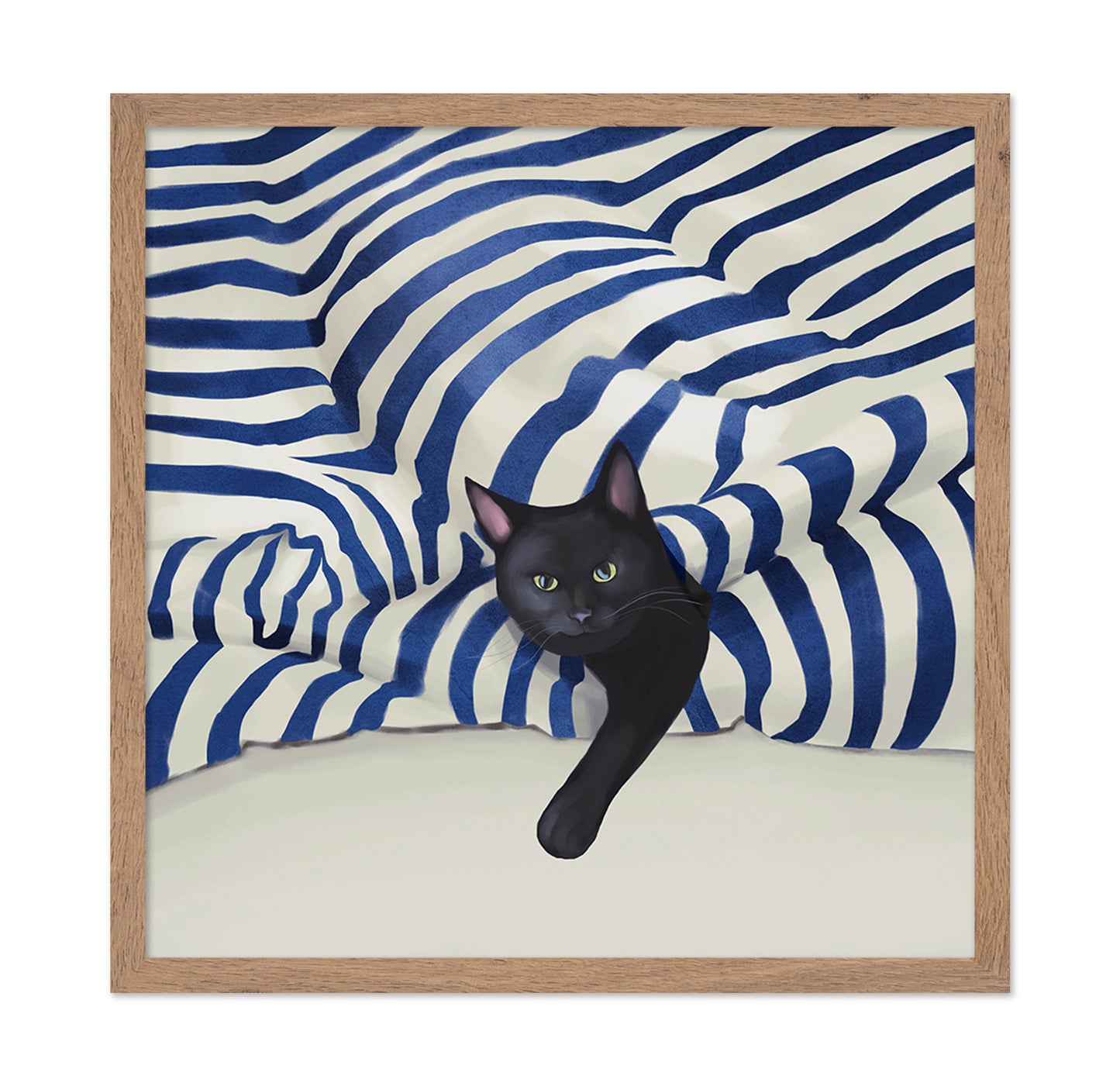 Black Cat Stripes