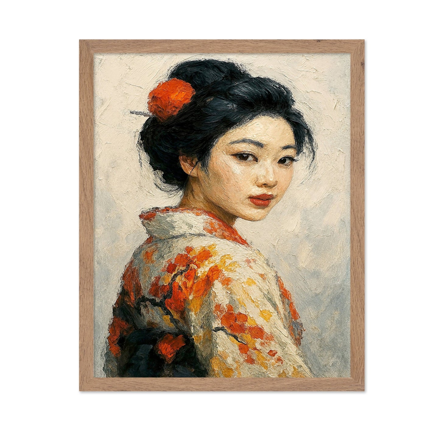 Elegant Kimono Portrait
