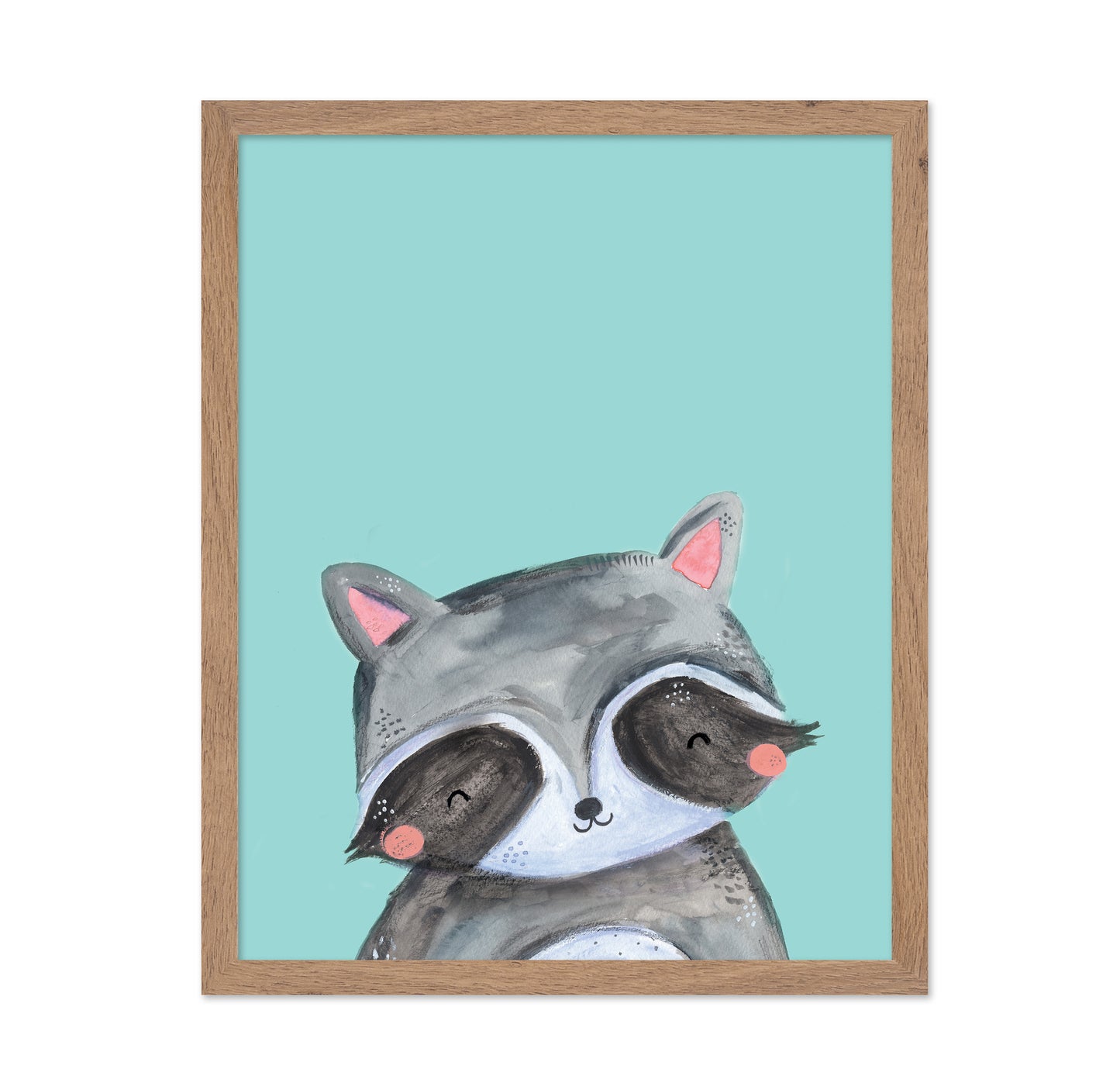 Cute Raccoon Face