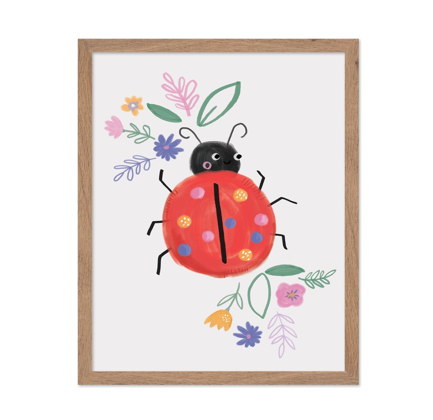 Cute Ladybug Garden