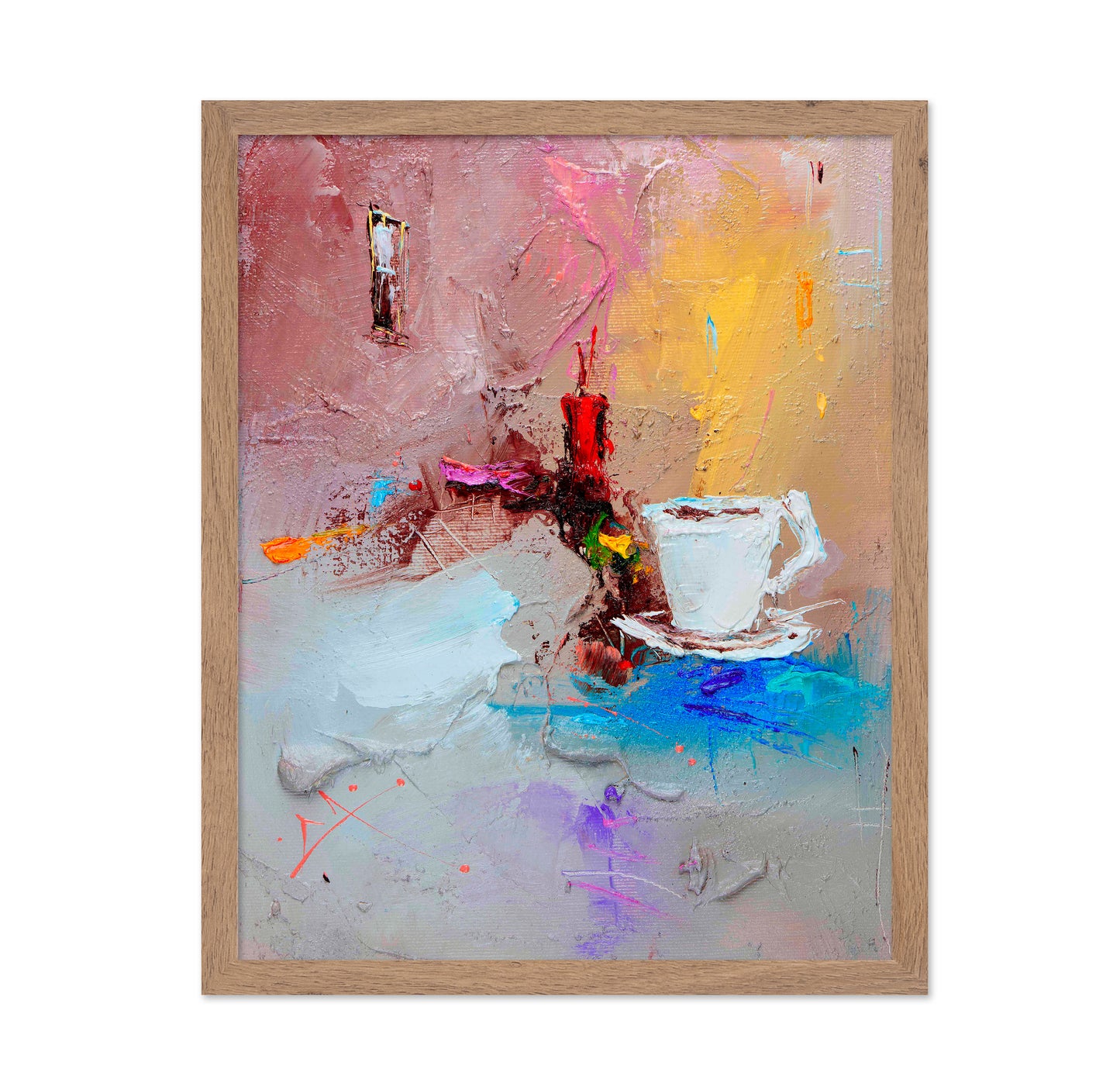 Abstract Coffee Still Life