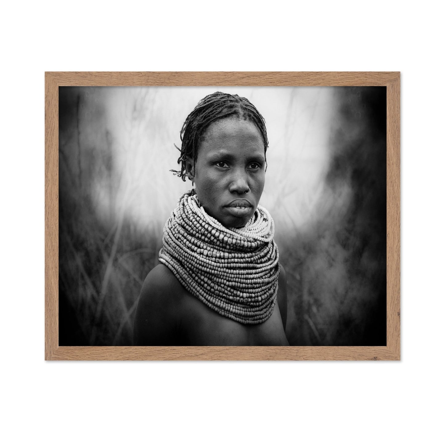 Beaded Neck Portrait