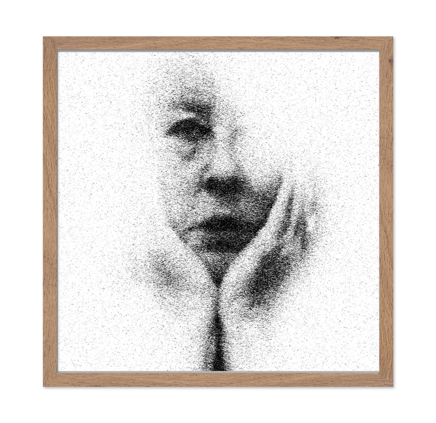 Fading Figure Portrait